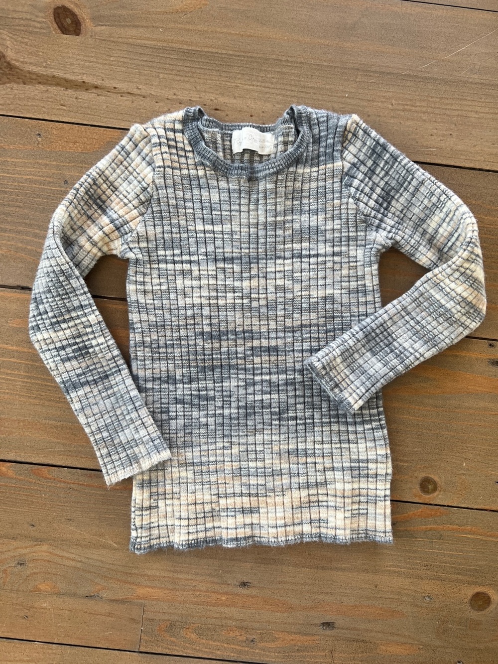 Rylee + Cru Toddler Long-Sleeve Ribbed Knit Top - 12-18 Months